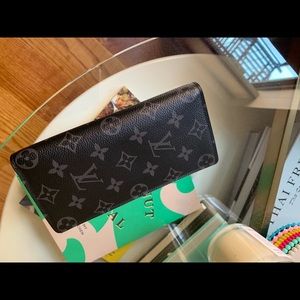 Louis Vuitton Brazza Wallet Monogram Eclipse